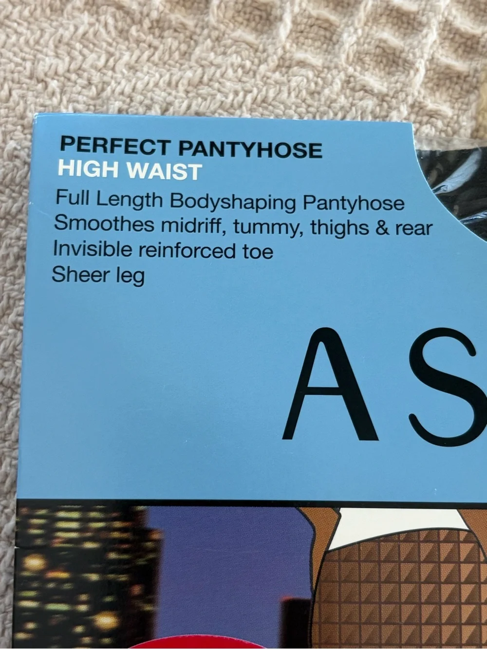 ASSETS by Sara Blakely Plus Size Sheer High Waist Shaping Pantyhose - Black